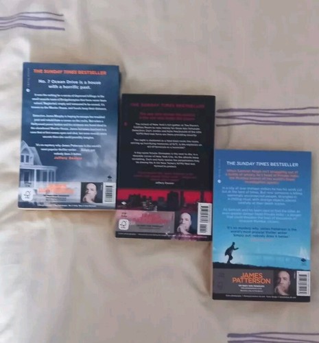 James Patterson Book Bundle Paperback VGC Free UK Post - Imagen 2 de 2