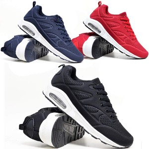MENS CANVAS FLAT RUNNING TRAINERS GYM WALKING SHOCK ABSORBING SPORTS SHOES SIZE
