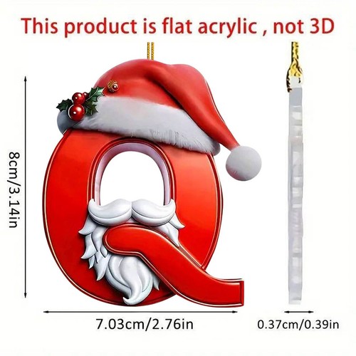 New Letter Ornaments For Christmas Tree Christmas Letters Ornaments A To Z - Picture 36 of 63