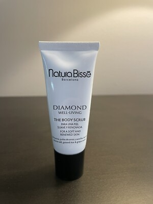 Natura Bisse Diamond The Body Scrub .7 oz 20 ml Travel Size NEW