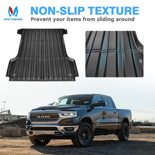 TPE Cargo Floor Mat Liner Rear Trunk Mat Waterproof For Dodge Ram 1500 2019-2024 - Foto 4 di 10