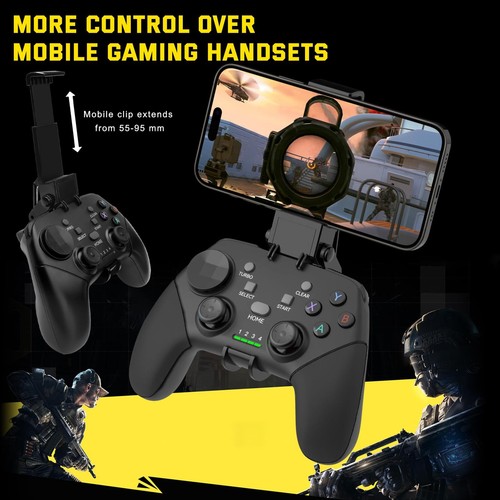 Joso Wireless Mobile Gaming Controller for iPhone, Android, iPad, Tablet, PC, - Picture 4 of 5