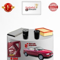 Inspektionskit Filter Und ÖL Audi Kabriolett 1.9 Tdi 66KW 90CV 1998->