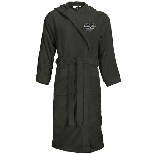 Herren Bademantel mit Kapuze Wikinger Motive S - 3XL odin walhalla heiden pagan - Bild 4 von 8