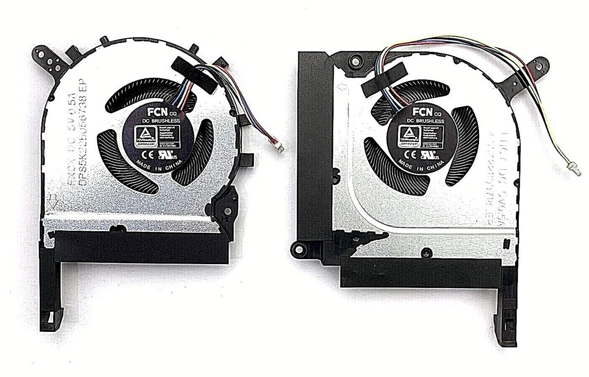 Ventilateur de refroidissement GPU pour ASUS TUF A15 A17 2021 FA506IC FA506IE FA506IHR FA506QE FA506QM FA506QR FA706IC FA706IE FA706IHR FA706QE FA706QM FA706QR FX506HC FX506HE FX506HM FX706HC FX706HE