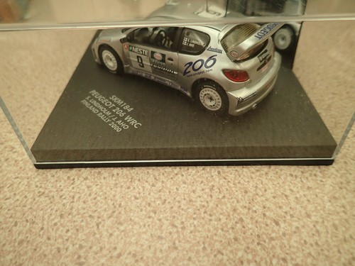Ltd Edn Vitesse SKID SKM184 1:43 Peugeot 206 #6 Finland Rally 2000 Undisplayed - Afbeelding 5 van 9