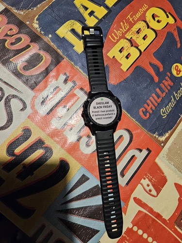 garmin fenix 6 nero, usato, fornito con cavo - Foto 2 di 7