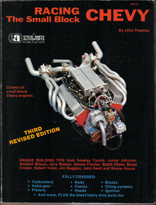 Racing The Small Block Chevy von Thawley 3. überarbeitete Auflage Motorbauspitzen +  