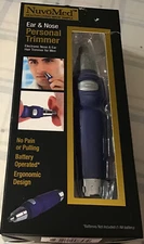NuvoMed Ear&Nose Personal Trimmer,electronic For Men,N I B No Pain Or Pulling