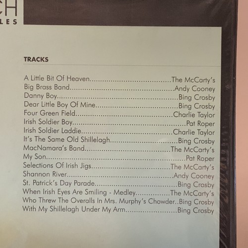 Seasonal/St. Patrick’s Day Vol 1 & 2, Retrospective 7” Vinyl Box Set NEW SEALED! - Imagen 3 de 7