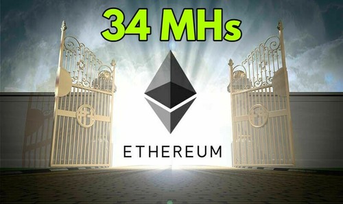 34 MHs RX580 Bios Mod amd sapphire nitro+ mining ethereum RX 580 8 GB