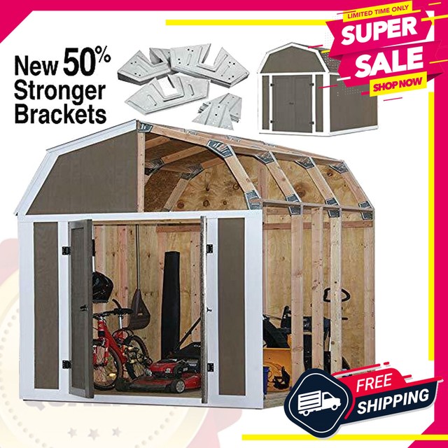 EZ Shed 70188 Instant Gara Barn Style Framing Kit 7-ft. X