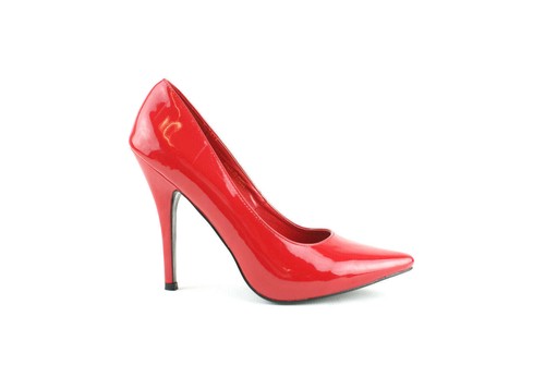 WOMENS MENS HIGH STILETTO HEEL FETISH GOING OUT SEXY COURT SHOES LARGE SIZE 9-12 - Picture 2 of 18