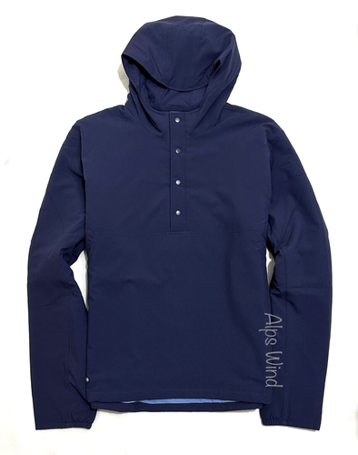 Peter Millar Approach Insulated Half-Snap Hoodie Jacket Coat Navy Size-XXL NWT - Picture 1 of 11