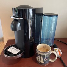 Nespresso VertuoPlus Coffee Expresso Machine by De'Longhi Matte Black