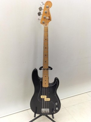 [Fender] 1976 Precision Bass Black Made in USA Vintage Solid E.Bass Guitar Used