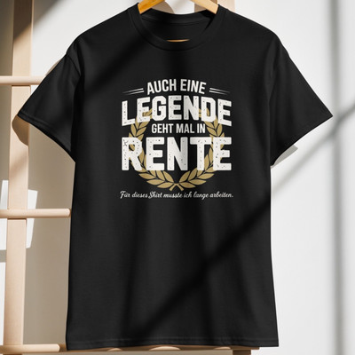 A Legend Is Retiring Too, Funny T-Shirt, Gift For Colleague/Farewell