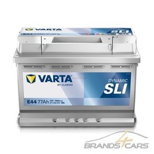VARTA AUTOBATTERIE 12V 77Ah STARTERBATTERIE 780A ERSETZT 71AH 72AH 74AH 75A E44