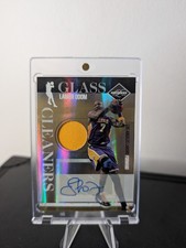 Lamar Odom 2010-11 Limited Glass Cleaners Game Used Jersey Auto Lakers #d /49