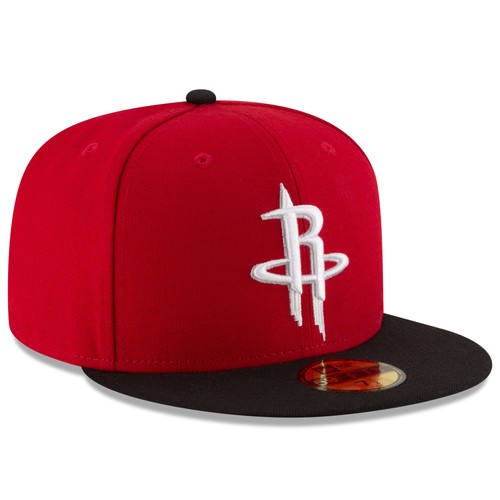 Men's New Era Red/Black Houston Rockets Official Team Color 2Tone 59FIFTY Fitted - Bild 3 von 5