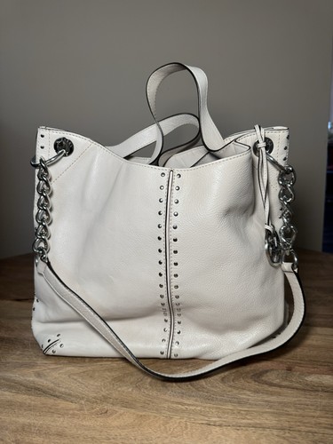 Michael Kors Studded Uptown Astor in Vanilla