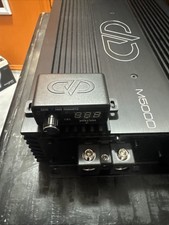 DD Audio M5000 Monoblock Car Dynamic 7000W Subwoofer Bass 1-Ohm Amplifier