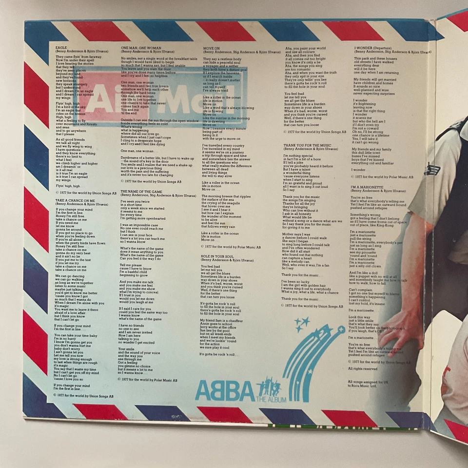 ABBA - The Album - Vinyl LP [EX/EX] 1977 Epic S EPC 86052 Gatefold A3/B1 Holland - Image 3 of 4
