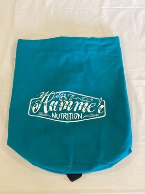 Hammer Nutrition Tote Bag Blue Heavy-Duty Canvas Lightweight Outdoor