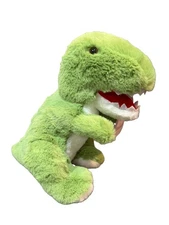 16" Large Green T-Rex Dinosaur Plush Toy Big Soft Stuffed Animal Dino Kids Gift
