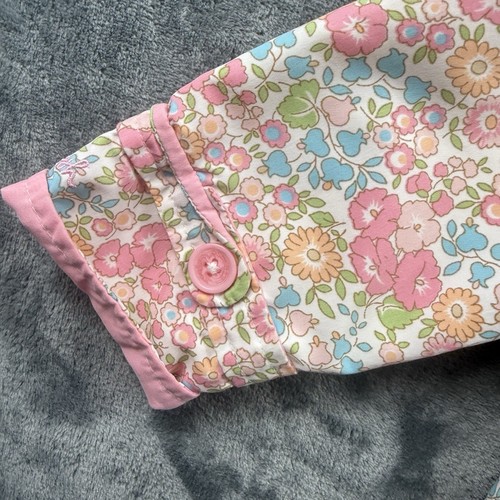 Vintage Oshkosh Little Girls Size 2T Floral Jacket Lined/Rain Jacket Pre-owned - Picture 5 of 9