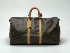 Louis Vuitton Keepall 55 Duffle Bag Monogram Pattern