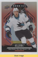 2022-23 Upper Deck Allure Rookies Sunrise Adam Raska #117 READ 1kx2