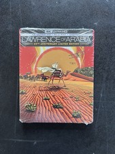 Lawrence of Arabia 4K Ultra HD, 1962 OOP Limited Edition Steelbook, Rare