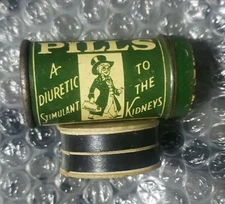 Vintage Ramon's Brownie Pills Diuretic Stimulant  - 50 Count - Empty Tin