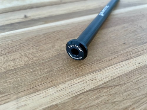 Burgtec Rear Thru Axle 180mm x 12mm x 1.75mm Pitch Black Boost Sram Maxle - Picture 2 of 5