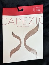 Capezio N145 Women's Size Medium Ballet Sun Hold and Stretch Stirrup Tights Tan