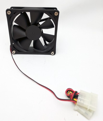 Evercool 92 mm 4 broches roulement à billes 12 V DC boîtier PC ventilateur de refroidissement + tampon sensible UV - Photo 6/15