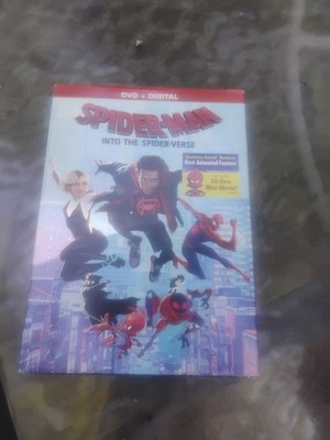 Spiderman Into the Spiderverse (DVD) Sealed With Cover.