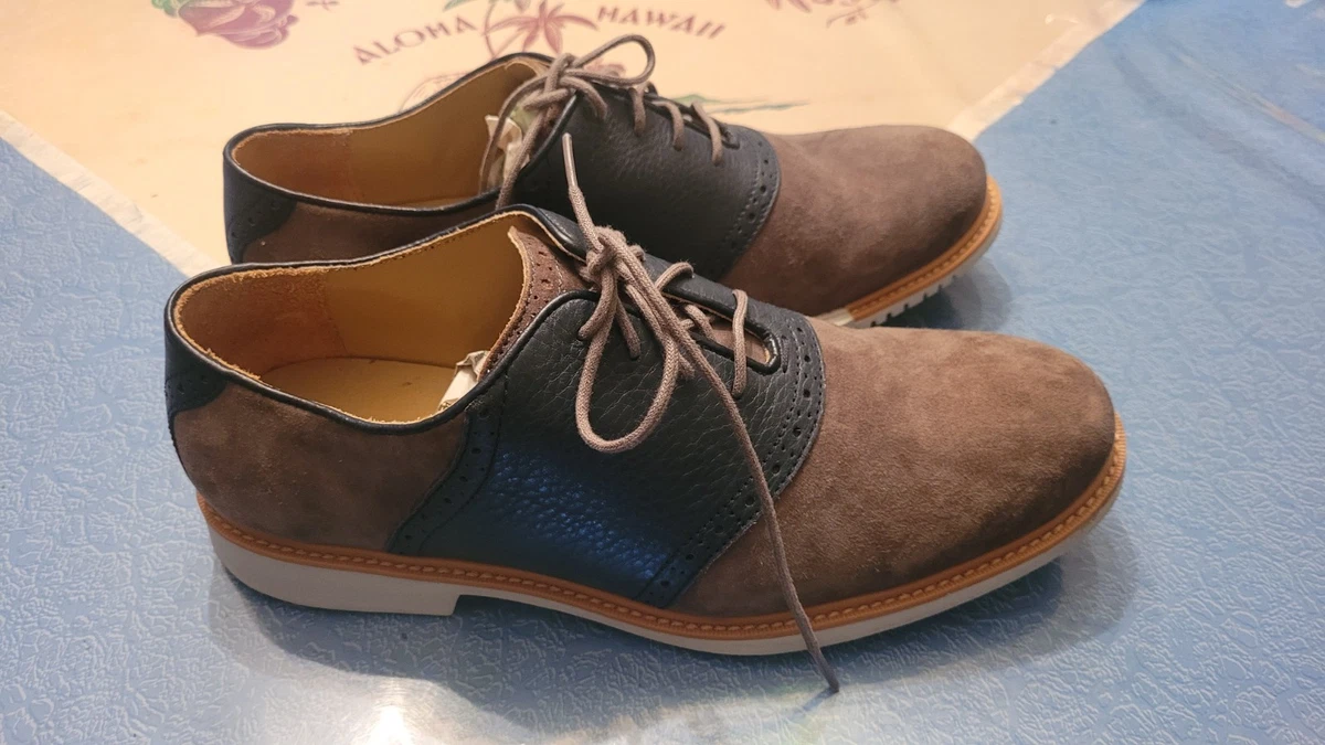 Baskets Cole Haan Nantucket 2.0 Homme - Cuir Blanc - Pointure 44.5/11.5 US - NEUF Boîte