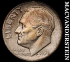1950-D Silver Roosevelt Dime - Scarce  High Grade  Lustrous  No Reserve  #i110