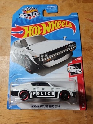 2019 Hot Wheels HW RESCUE 4/10 Nissan Skyline 2000 GT-R 150/250