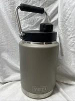 YETI Rambler 1/2 Gallon Vacuum Insulated Stainless Steel Magcap Sharptail Taupe
