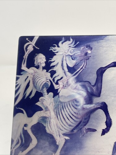 Disney Haunted Mansion 30th Anniversary Knight Portrait Lenticular Card w/Stand - Picture 9 of 15
