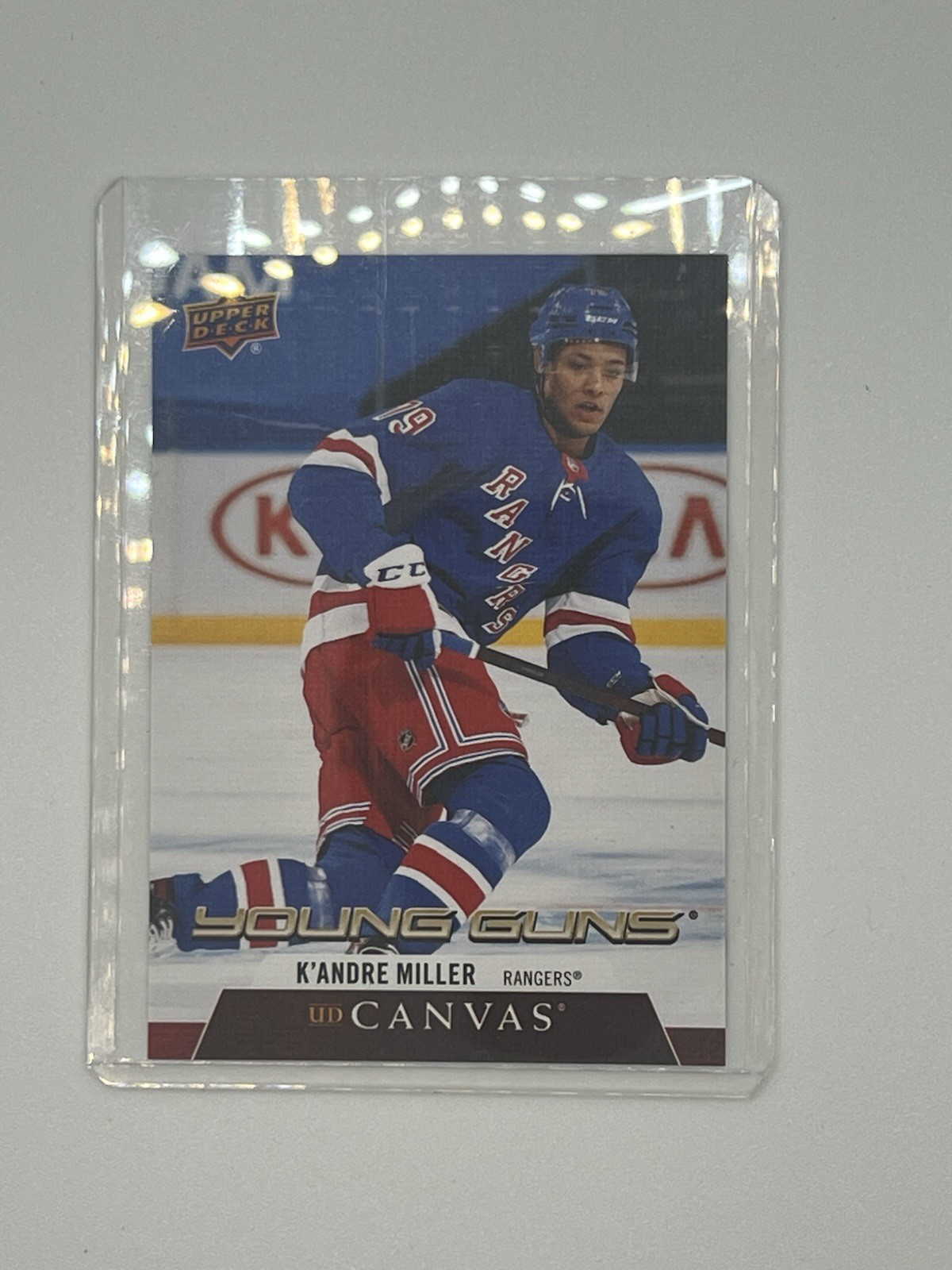 2020-21 Upper Deck Series 2 UD Canvas Young Guns K'Andre Miller Rookie #C235