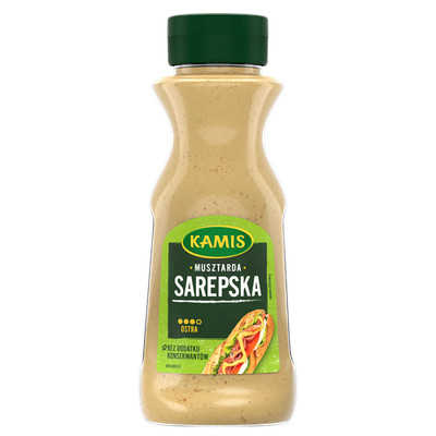 5900084049238 Kamis Musztarda sarepska 280 g McCormick Polska S.A.