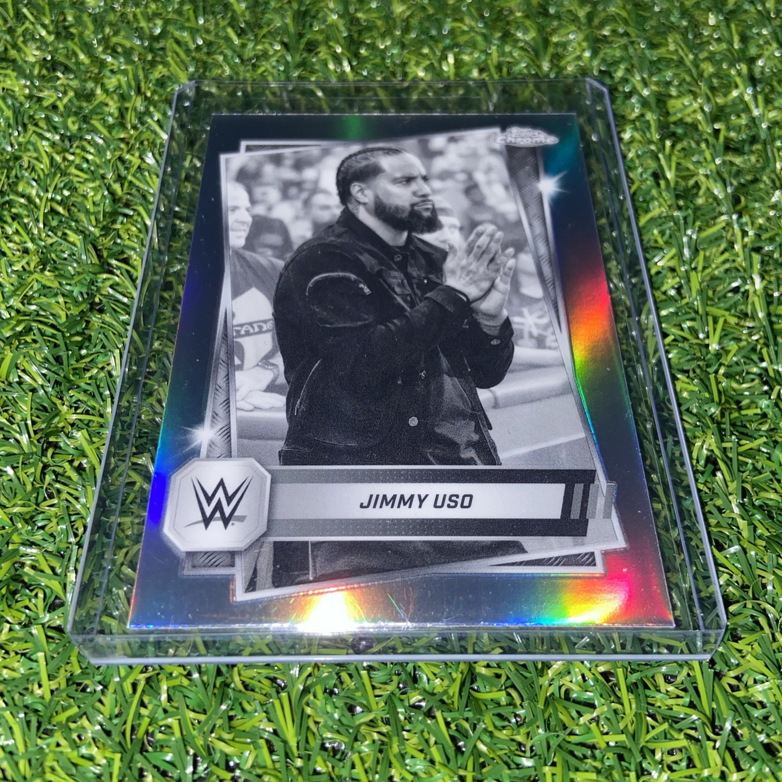 2025 Topps Chrome WWE Jimmy Uso Sepia Refractors