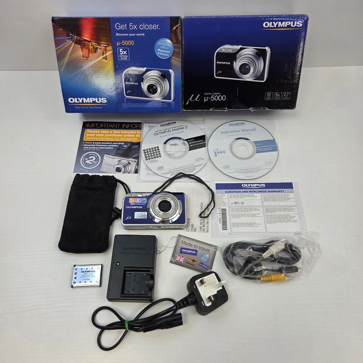 Olympus µ Digital Cameras 14-16.9 MP Maximum Resolution for Sale