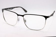 NEW RAY-BAN RB 3569 9004 8G BLACK SILVER AUTHENTIC DESIGNER EYEGLASSES 59-17