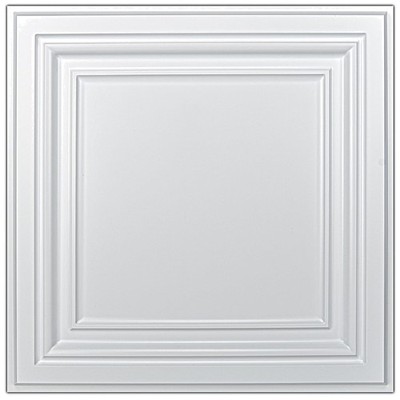 PVC Ceiling Tiles 24-Pack - Water & Corrosion Resistant