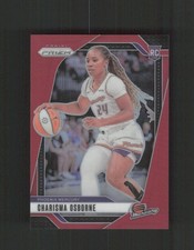 2024 Panini Prizm WNBA #65 Charisma Osborne Red Prizms #/299